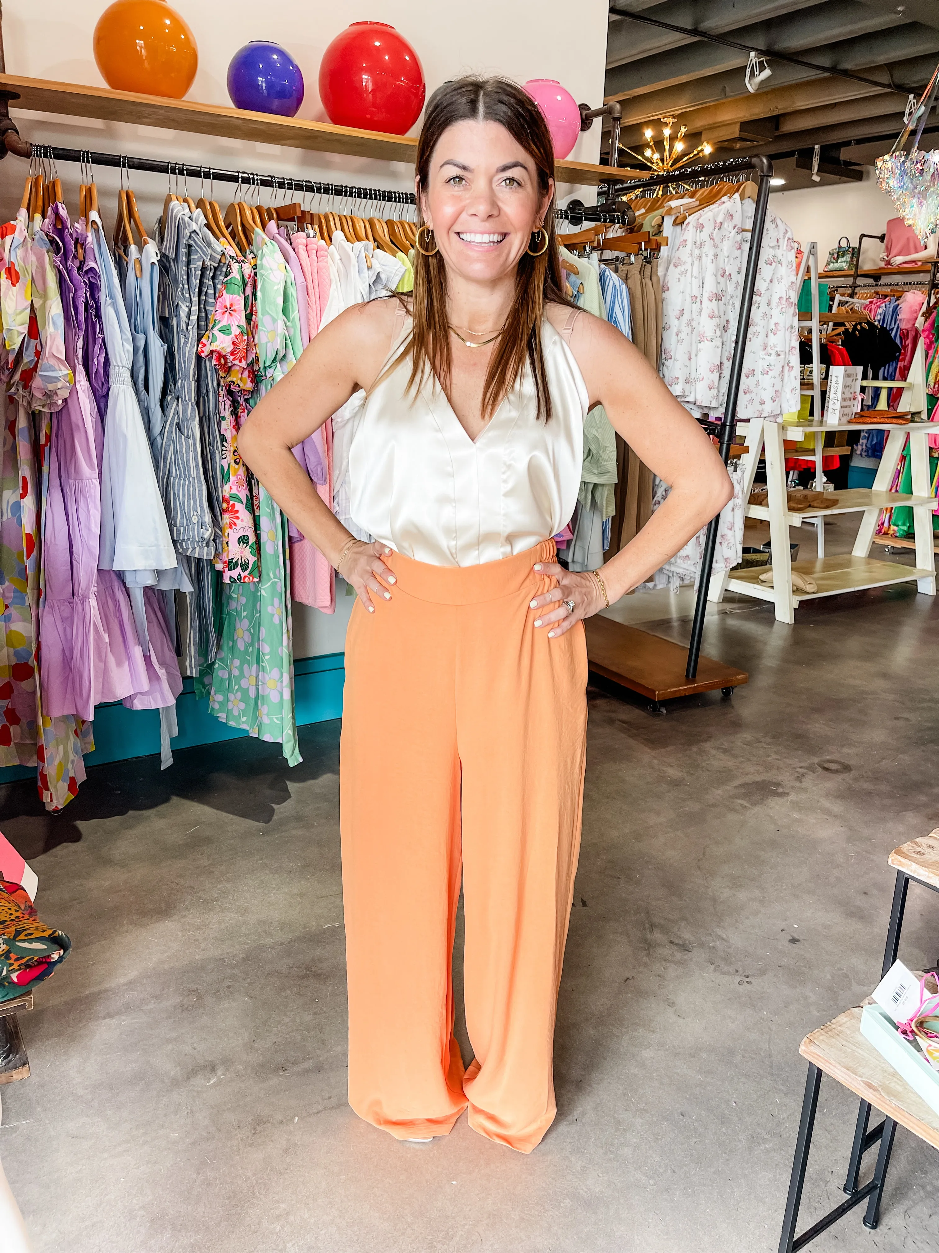 Adrienne Cora Pants - Apricot AF