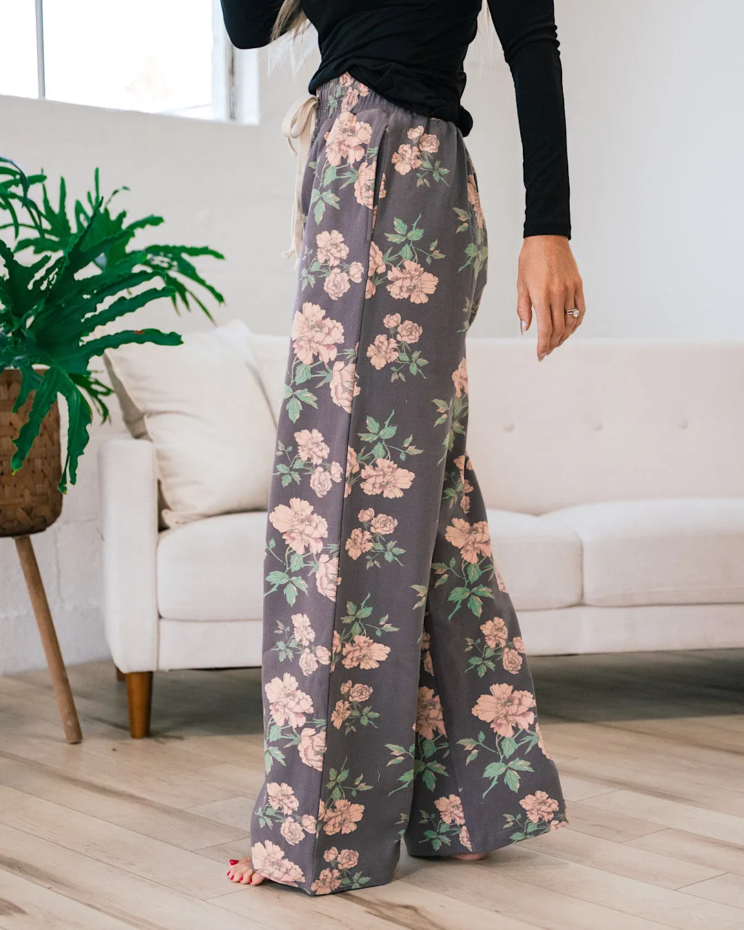 Ampersand Ave Tickle My Fancy Wide Leg Comfy Pants FINAL SALE