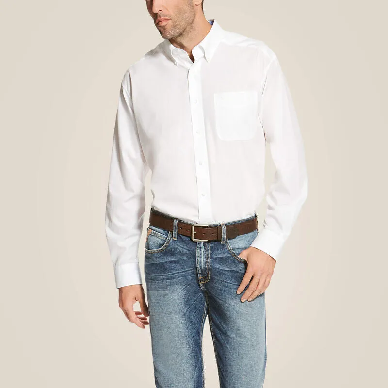 Ariat Wrinkle Free Solid Shirt Style 10020331