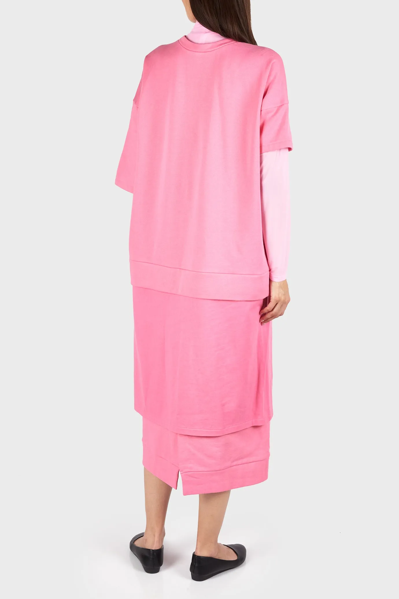 Back-warm Layered Dress