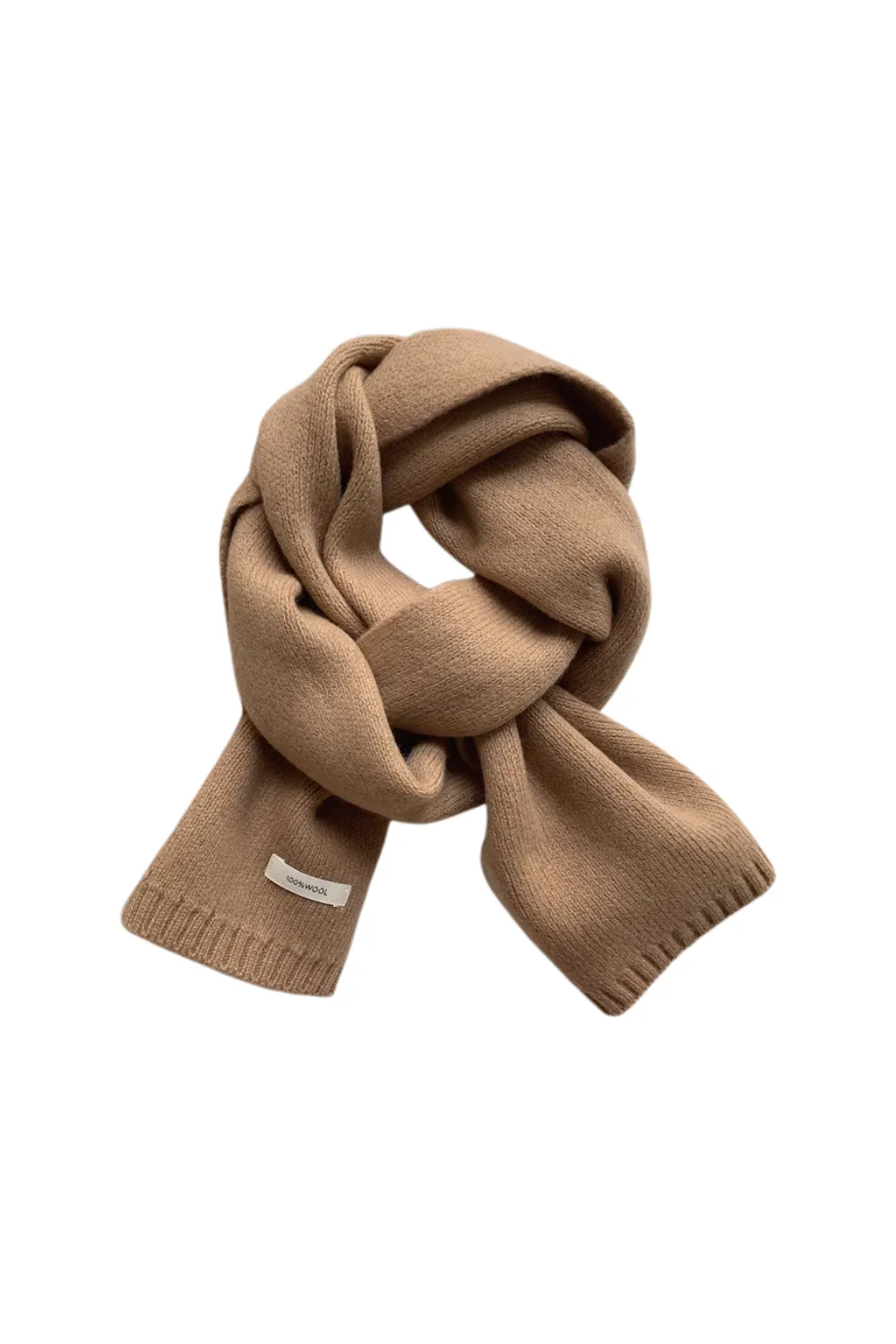 'Bertha' 100% Wool Knitted Scarf (16 Colors)