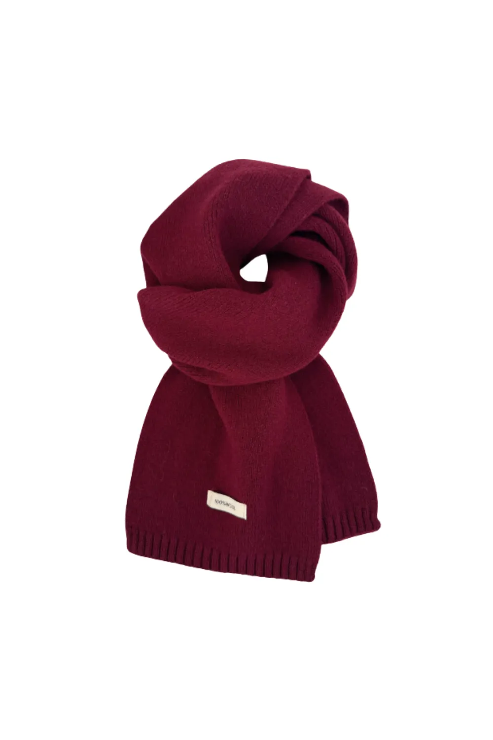 'Bertha' 100% Wool Knitted Scarf (16 Colors)