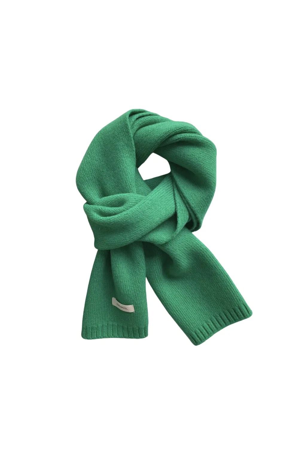 'Bertha' 100% Wool Knitted Scarf (16 Colors)