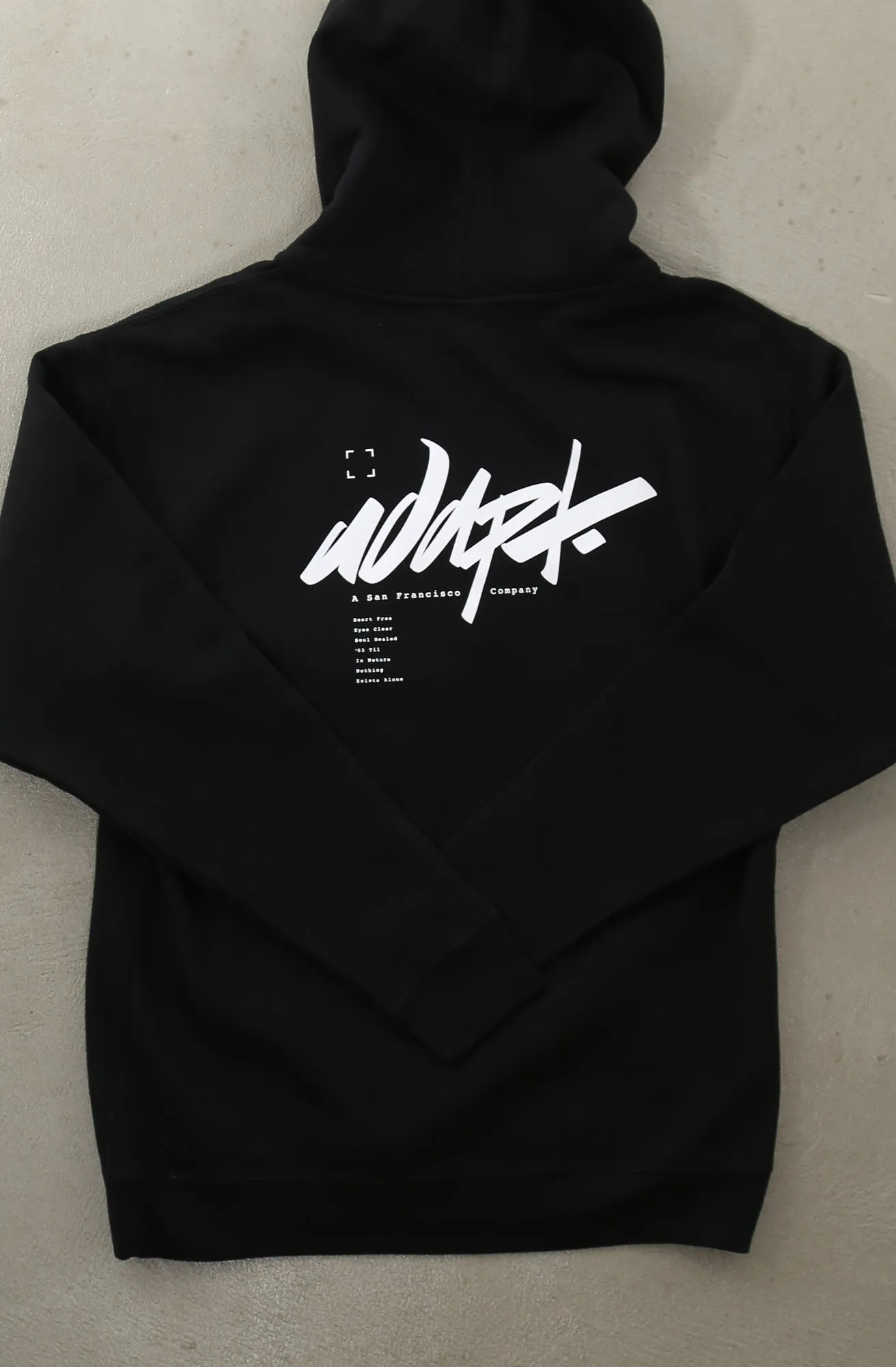 Chisel (Men's Black Hoody)