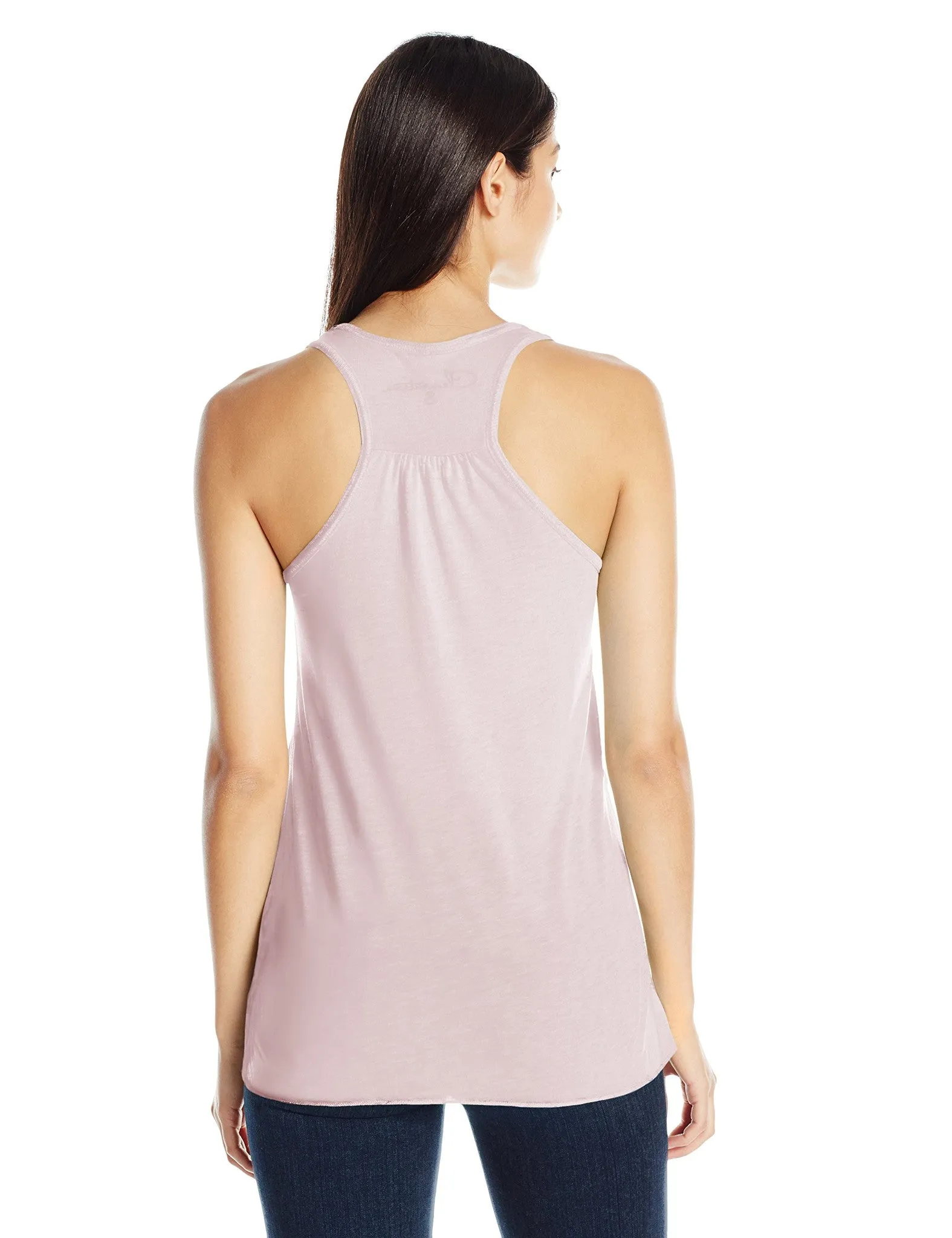 Clementine Women's Anchors Printed Flowy Racerback Tank