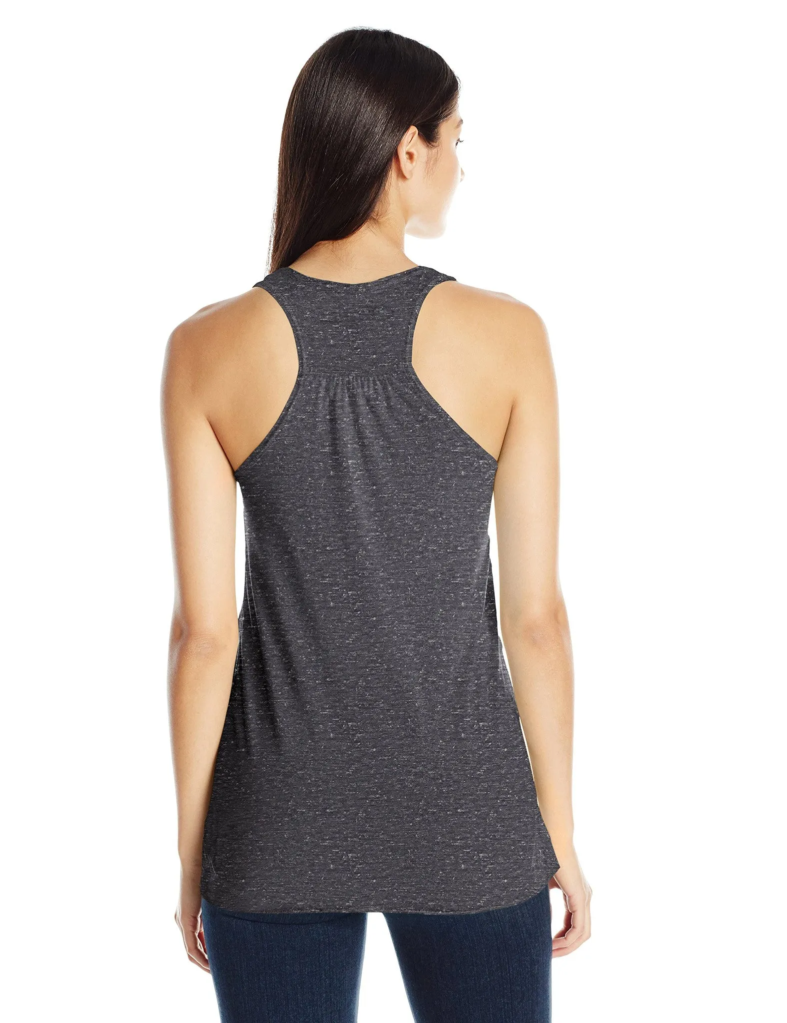 Clementine Women's Anchors Printed Flowy Racerback Tank