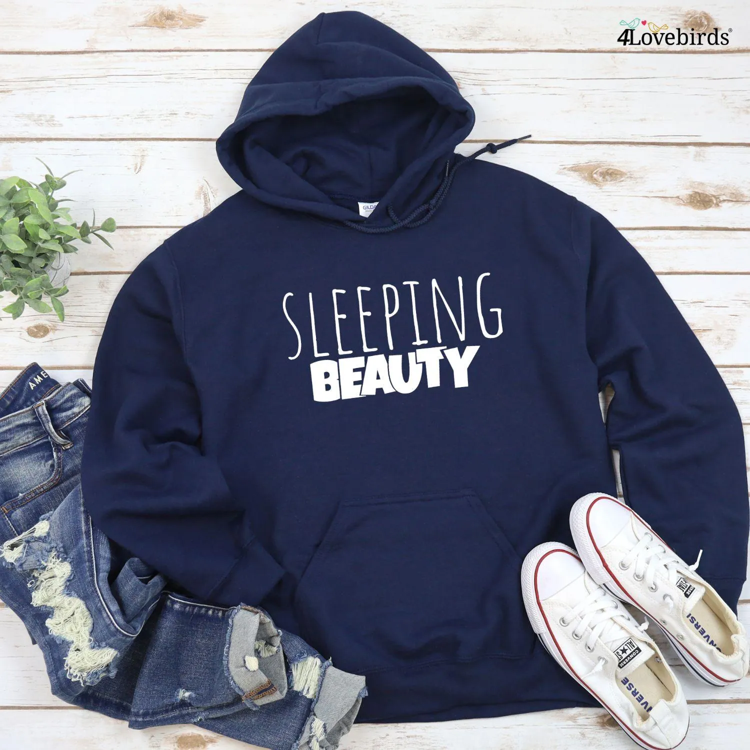 Couple's Sleeping Beauty/Beast Gift Set - Fun, Comfy Matching Outfits