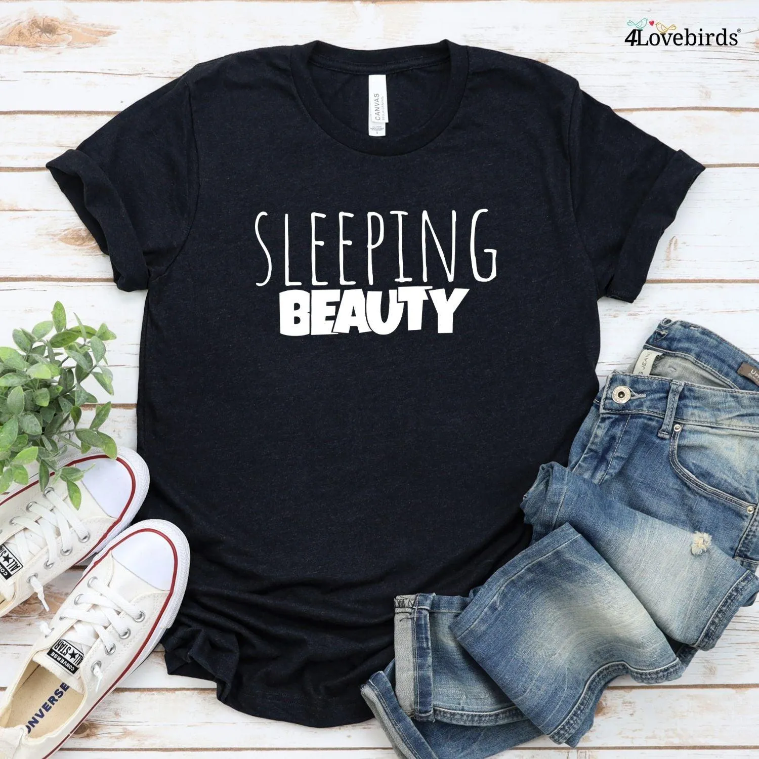 Couple's Sleeping Beauty/Beast Gift Set - Fun, Comfy Matching Outfits