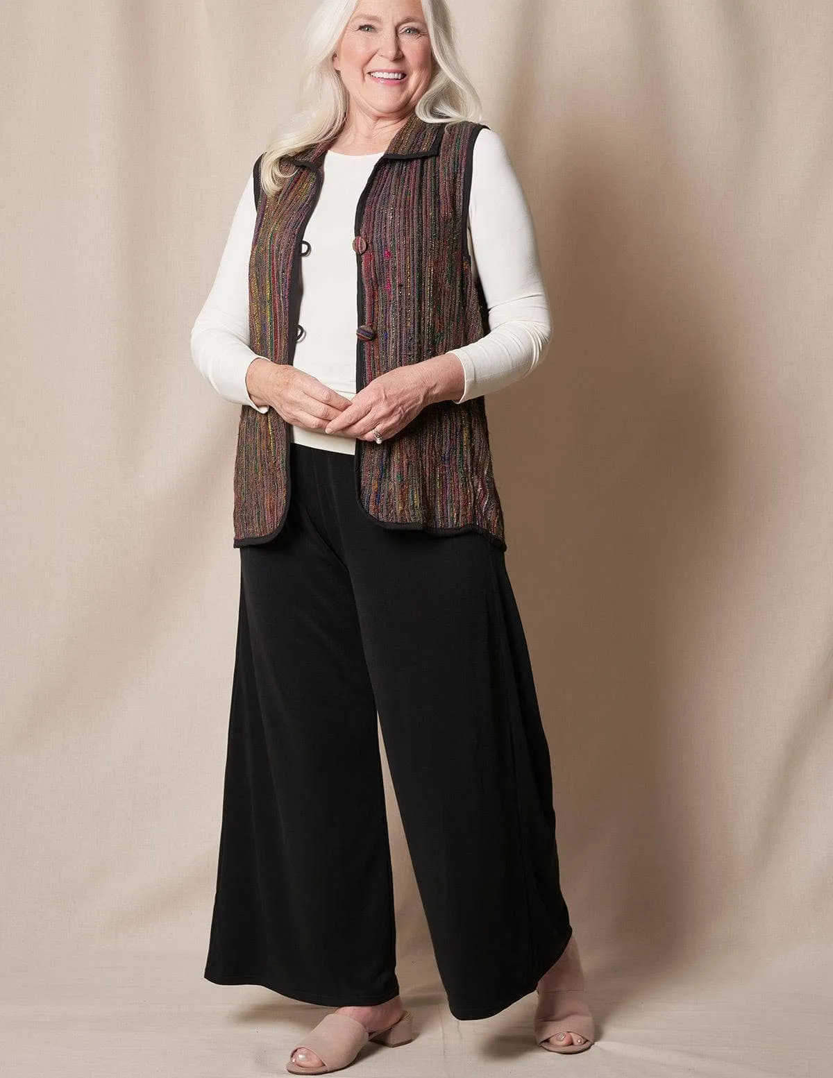 Eva Flowy Pants - Black