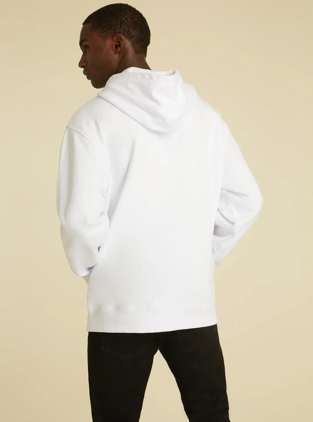 GUESS Originals White Kit Hoodie