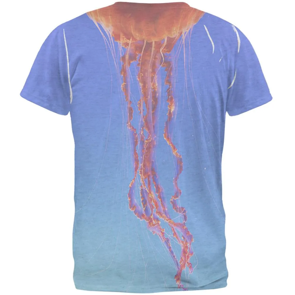 Halloween Orange Nettle Jellyfish Costume Mens T Shirt