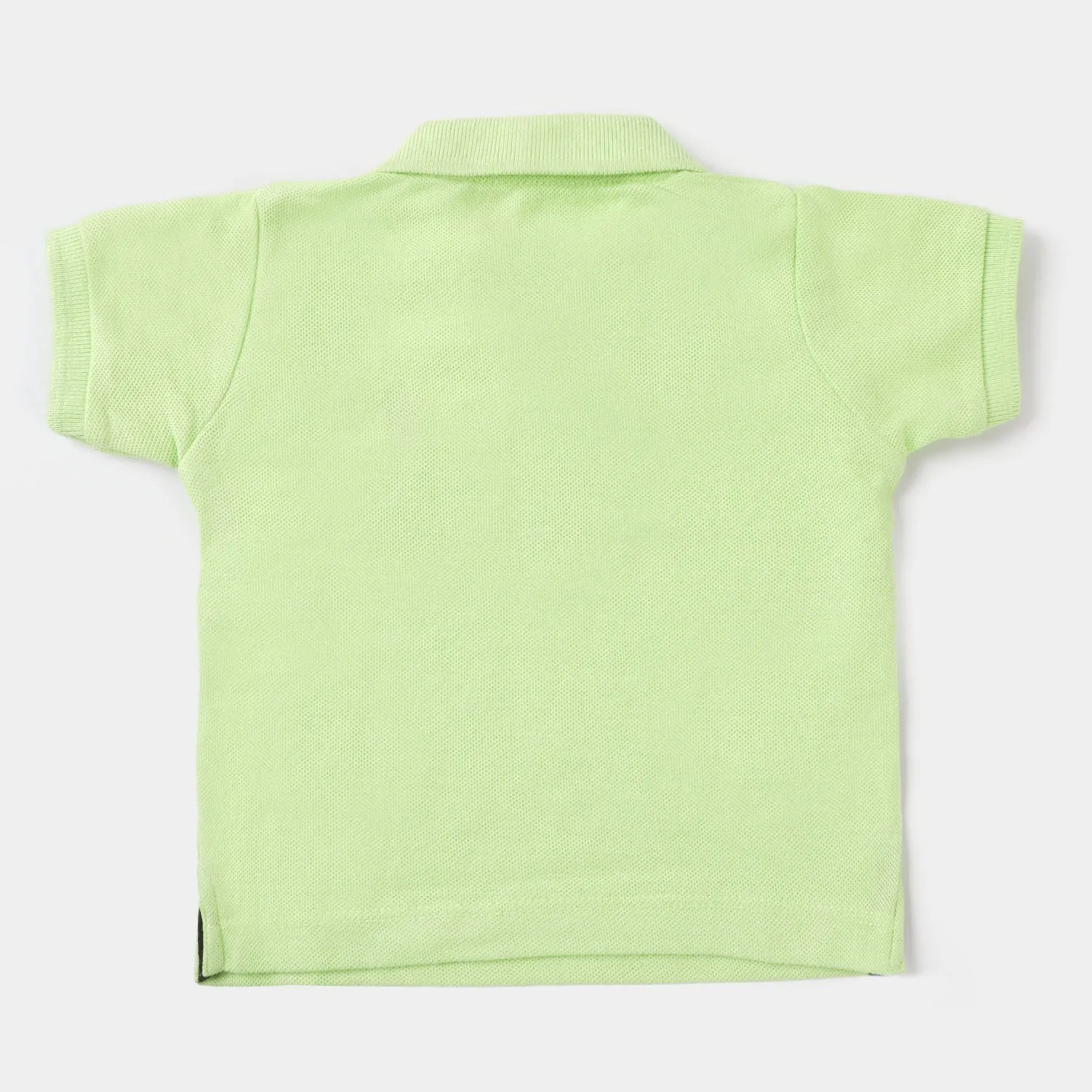 Infant Boys Basic Polo T-Shirt  - Sharp Green