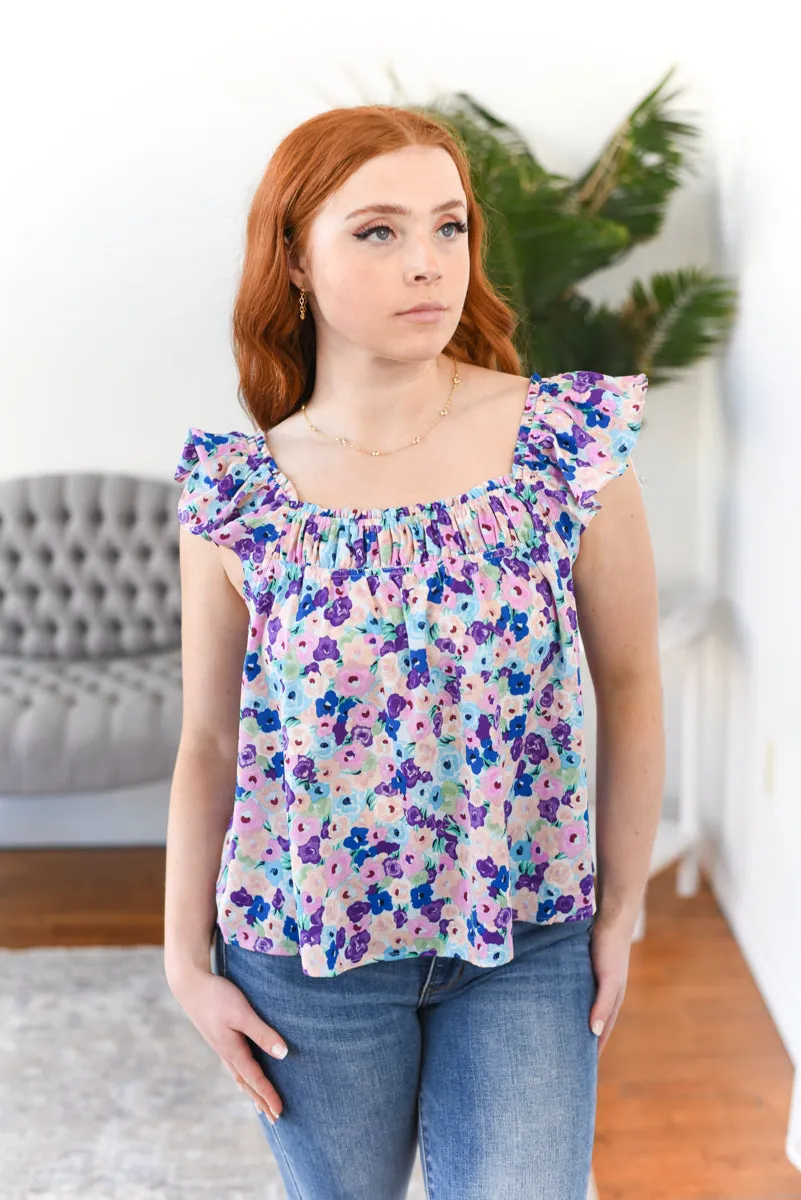 Jackie Floral Tank FINAL SALE