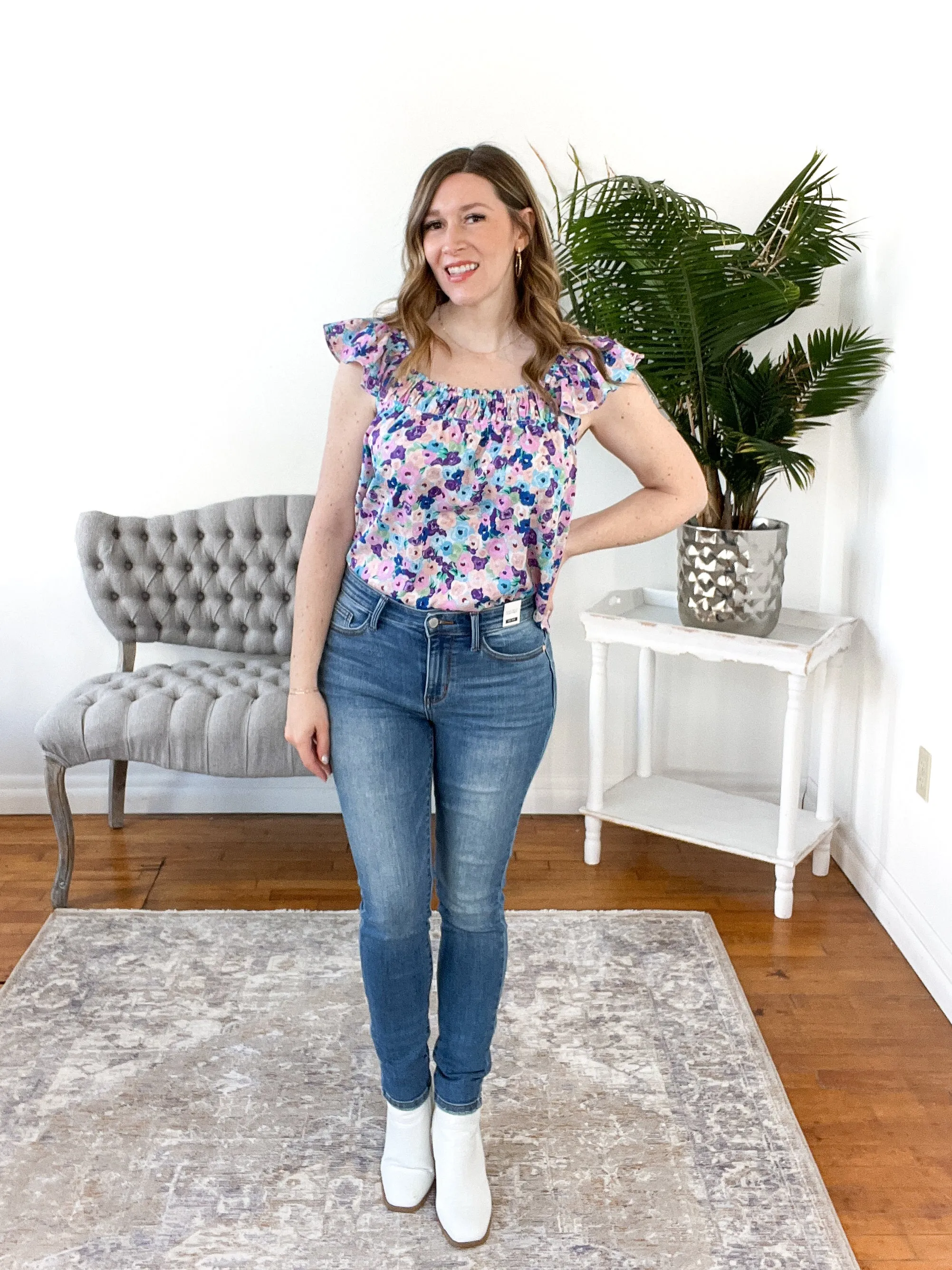 Jackie Floral Tank FINAL SALE