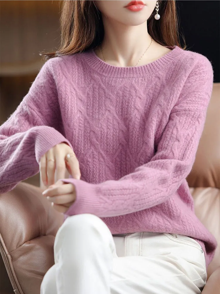 Janet Loose Cashmere Women Sweater