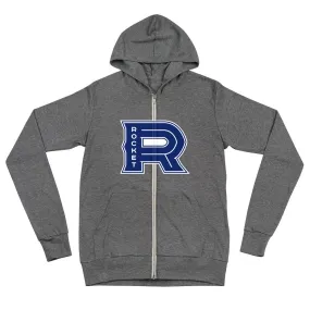 Laval Rocket Adult Primary Logo Full Zip hoodie