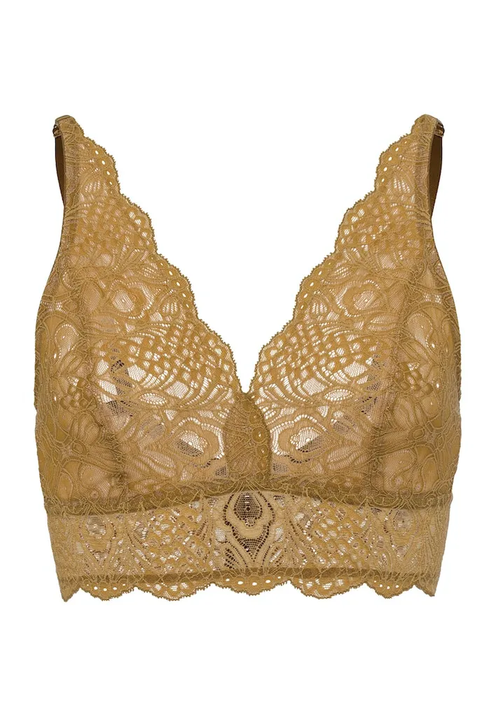 Lilova Soft Cup Bra - Gold