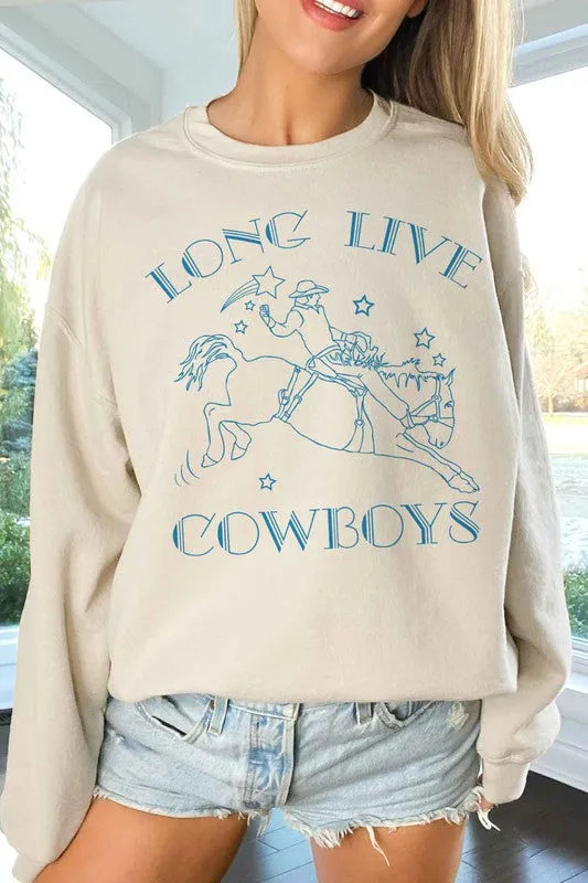 Long Live Cowboys {oversized sweatshirt}