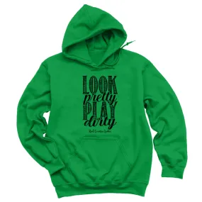 Look Pretty Play Dirty Black Print Hoodies & Long Sleeves