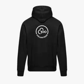 Men's volunteer black 100 hoodie