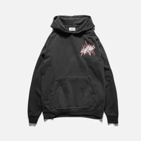 NEW WAVE HOODIE - VINTAGE BLACK