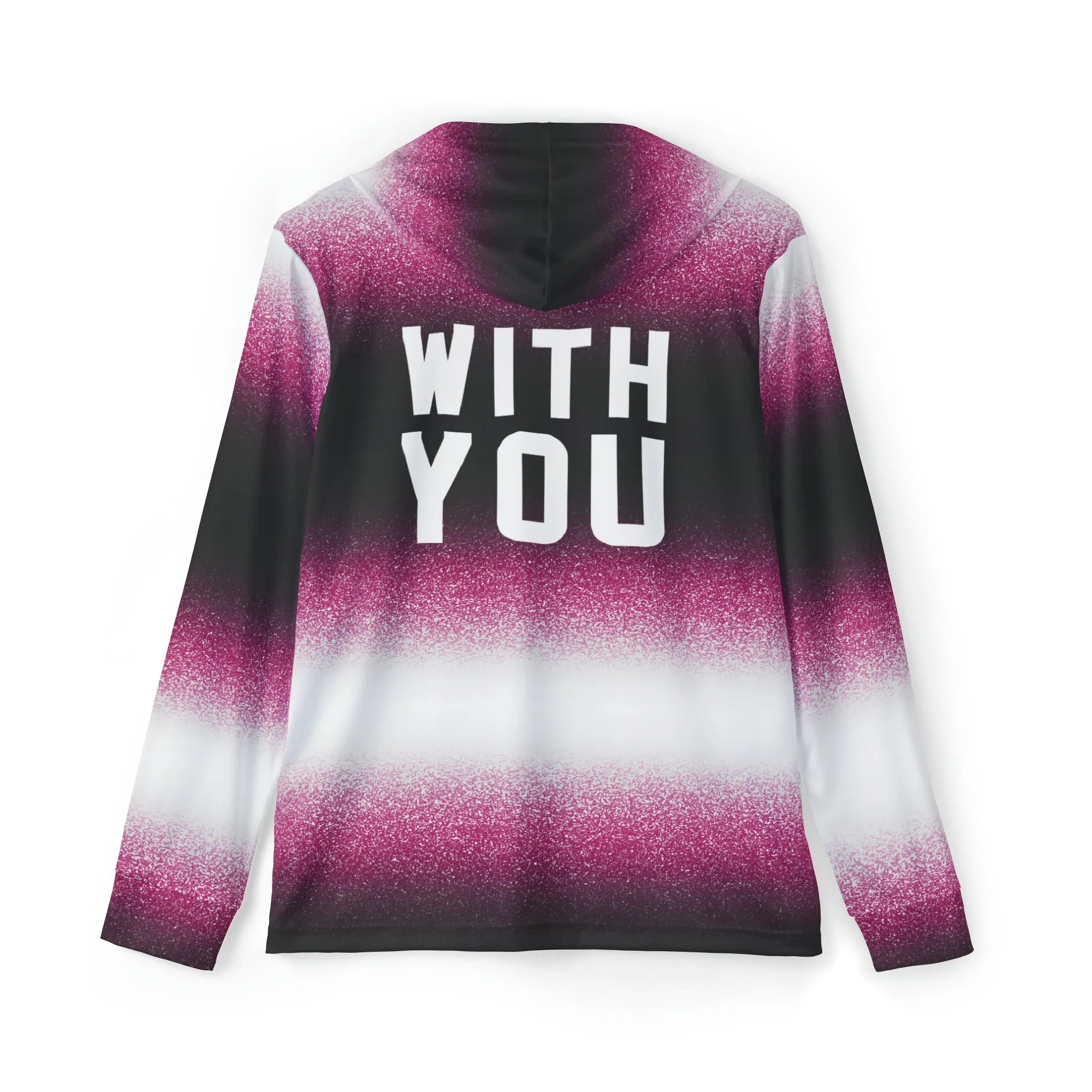 Pink Stardust Lightweight Moisture Wicking Hoodie