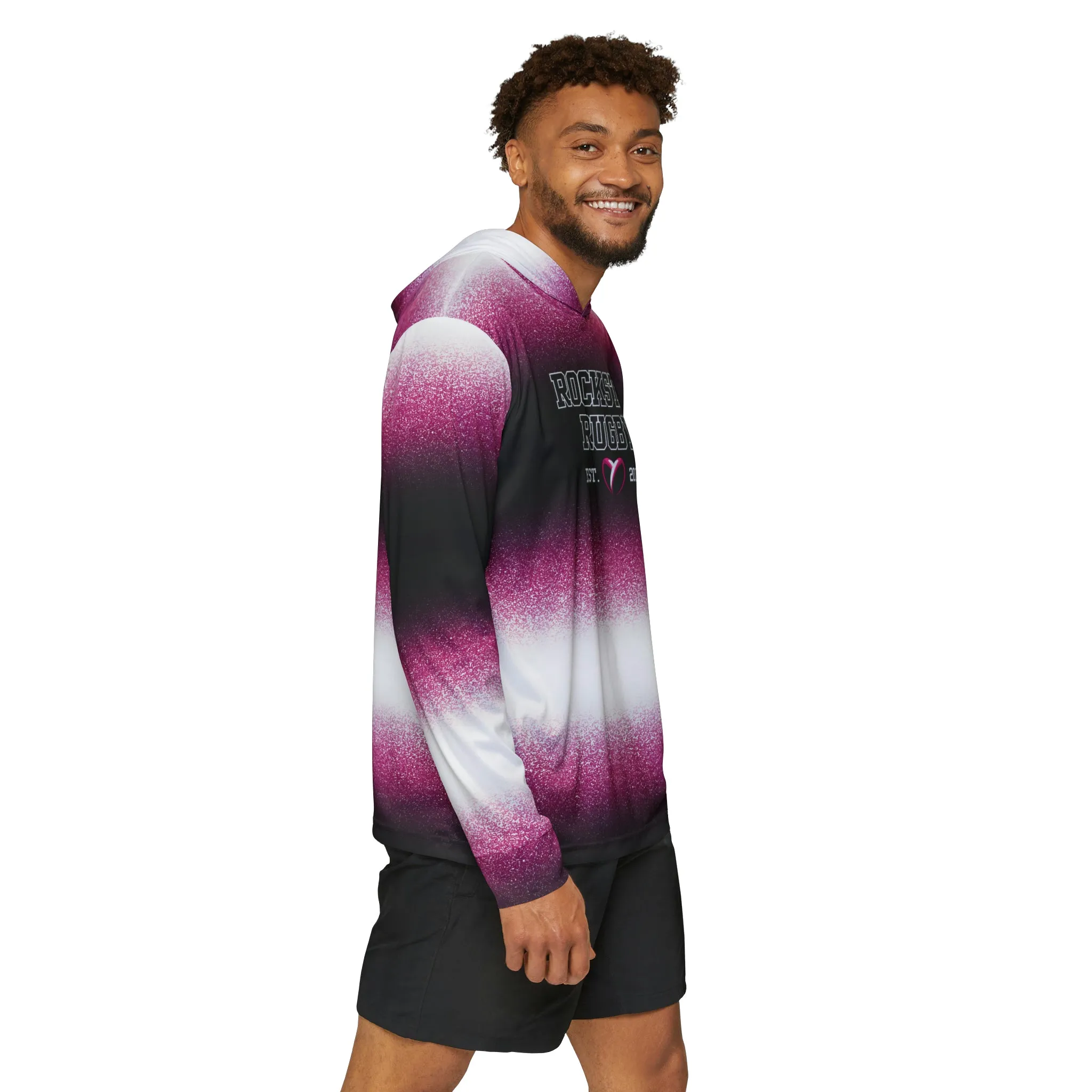 Pink Stardust Lightweight Moisture Wicking Hoodie