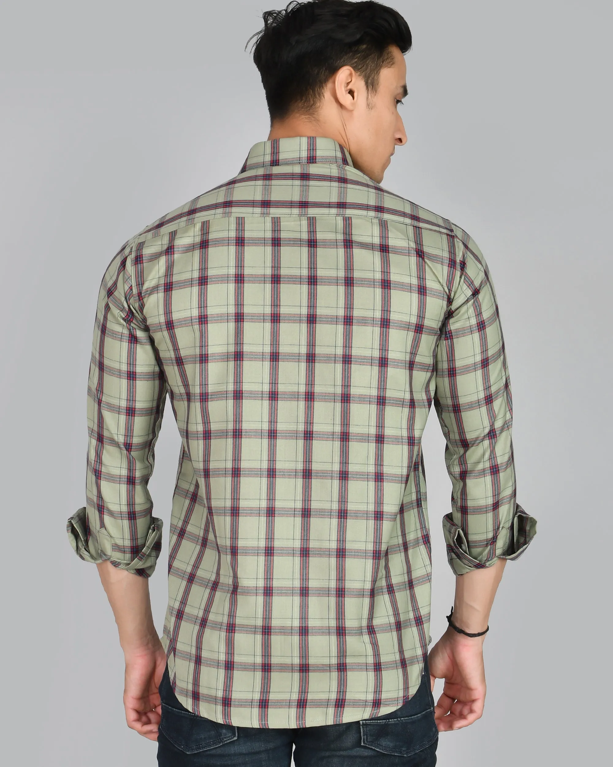 Premium Cotton Checks Men’s Shirt