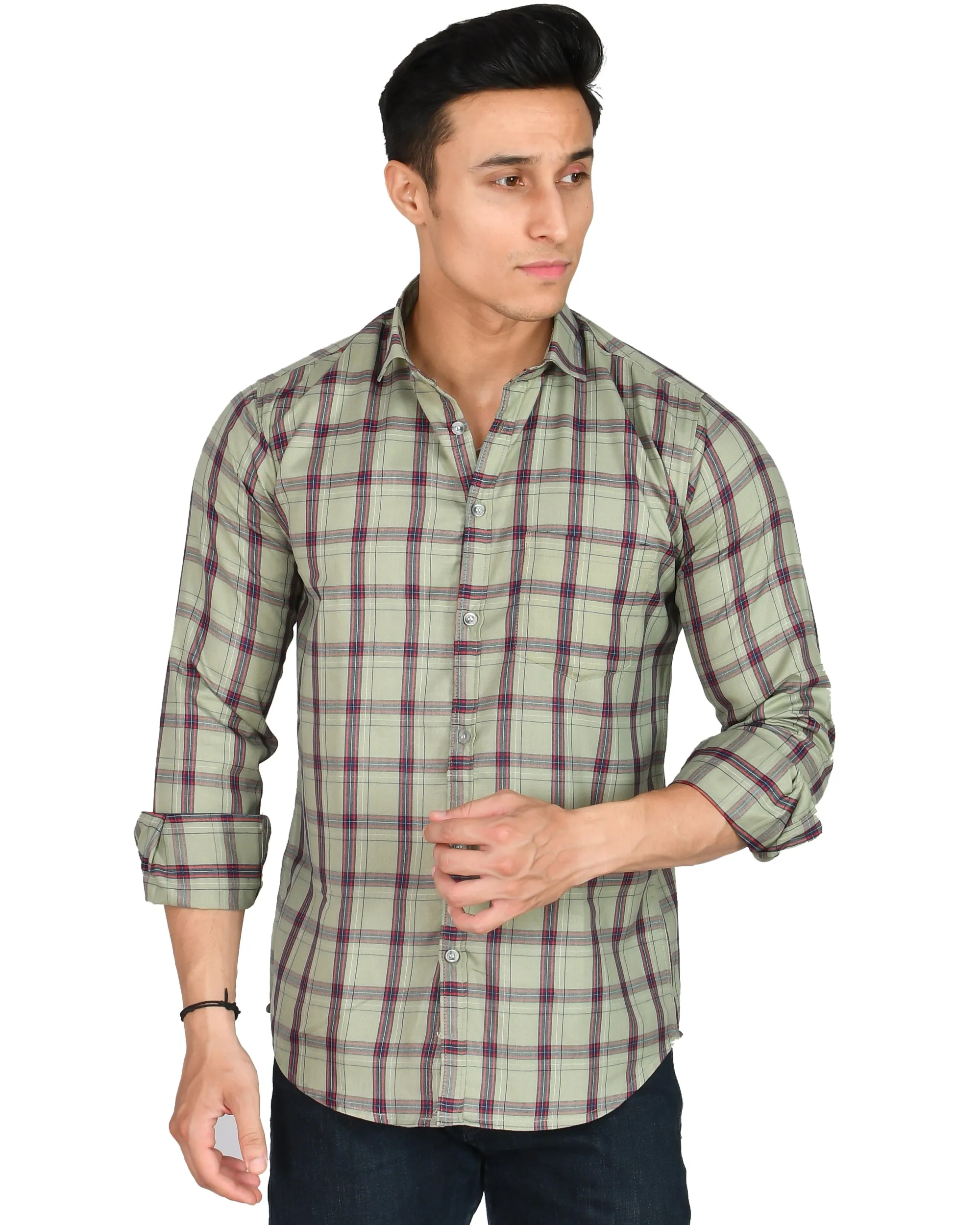 Premium Cotton Checks Men’s Shirt