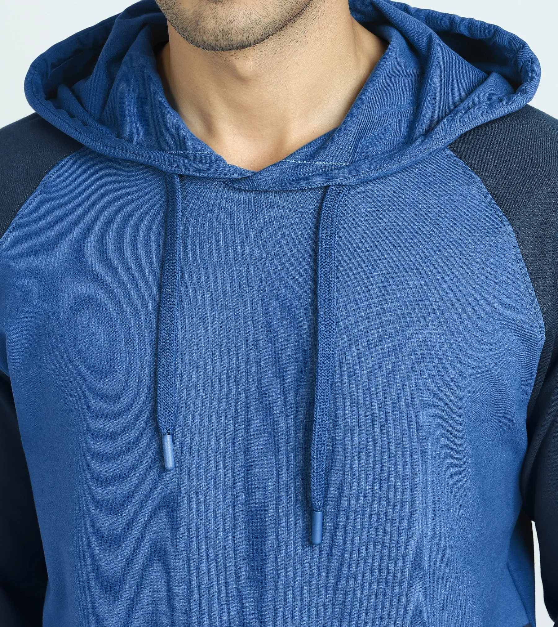 Quest French Terry Cotton Hoodies Atlas Blue