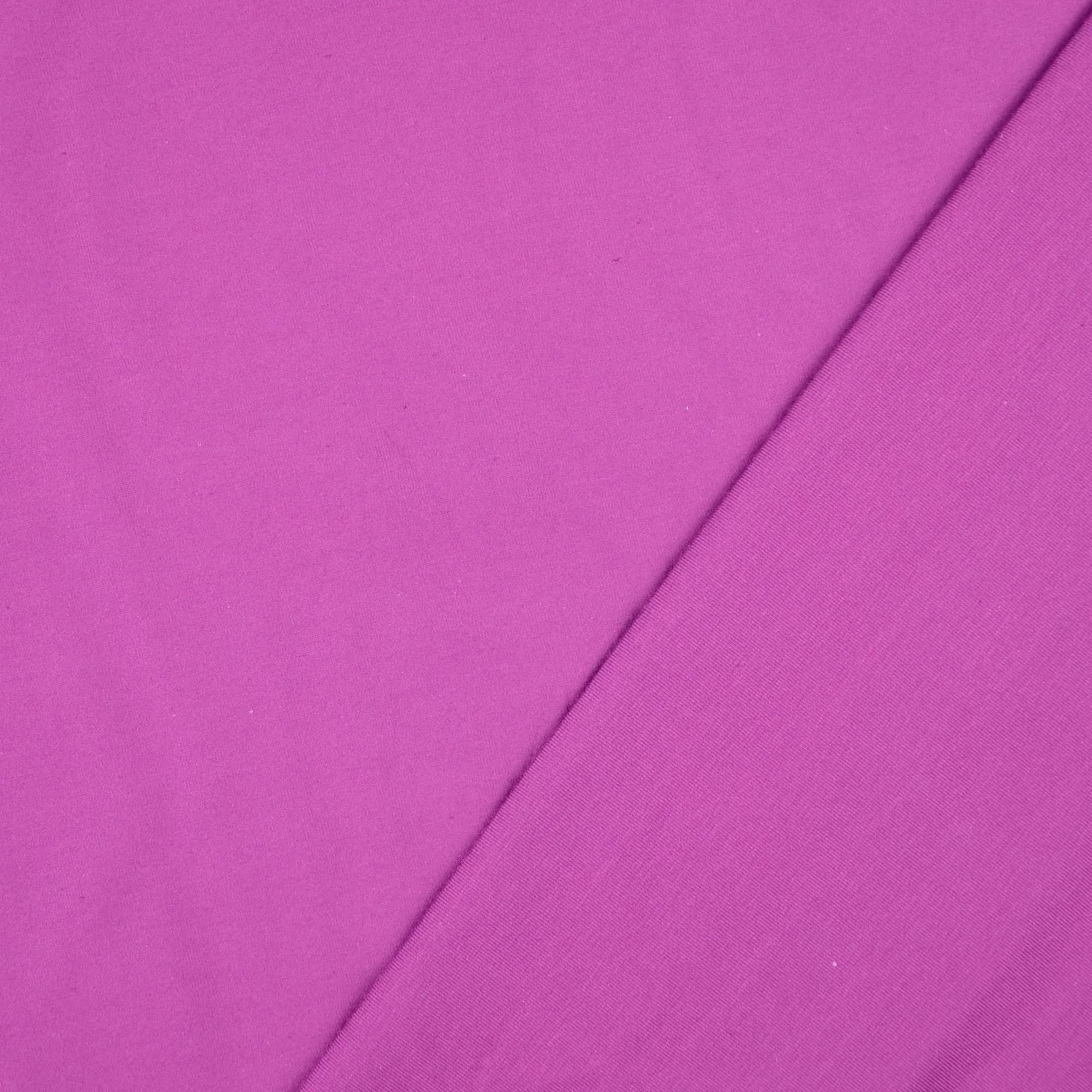 REMNANT 1.32 Metres - Essential Chic Purple Cotton Jersey Fabric