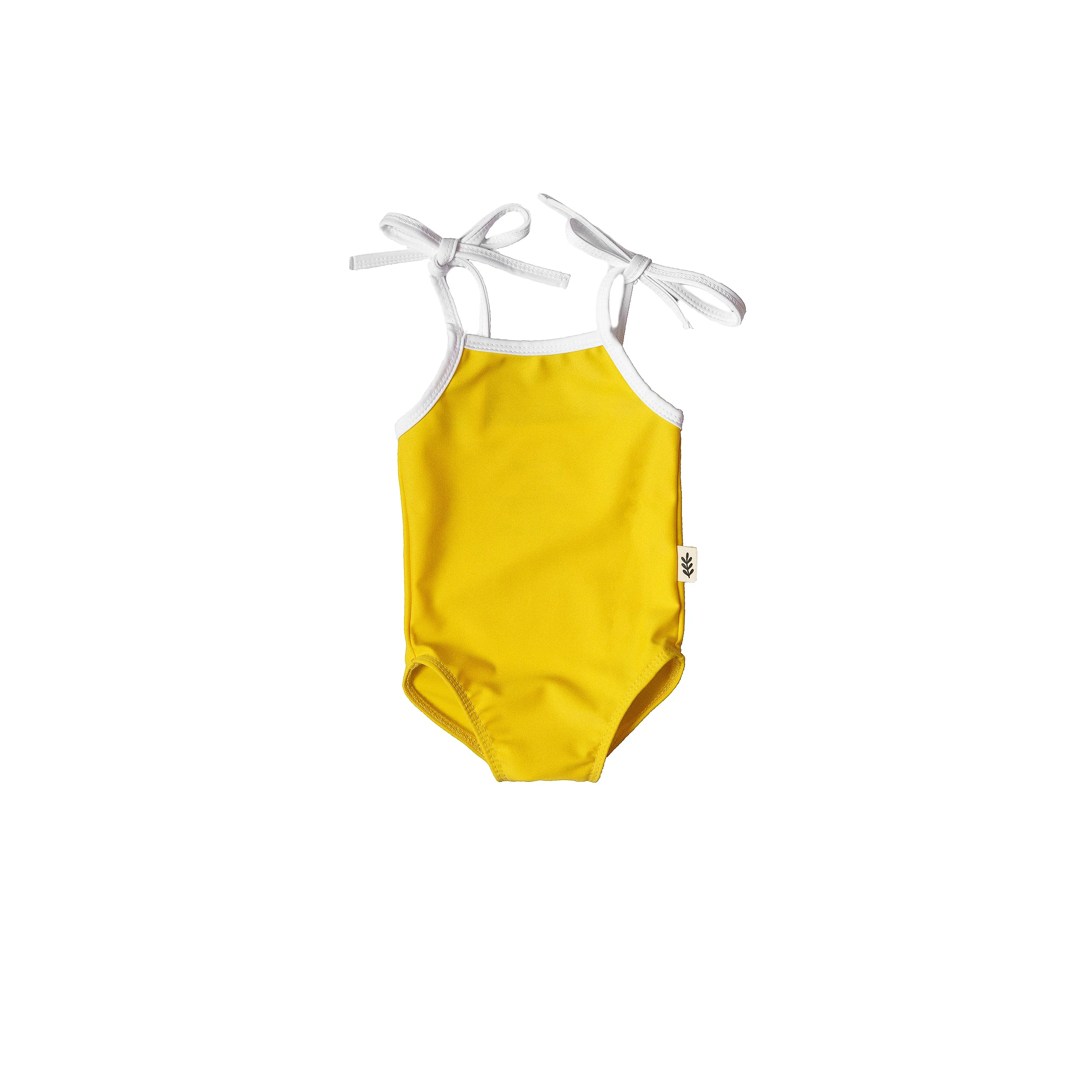 Tie-Strap One-Piece Swimsuit - Pineapple