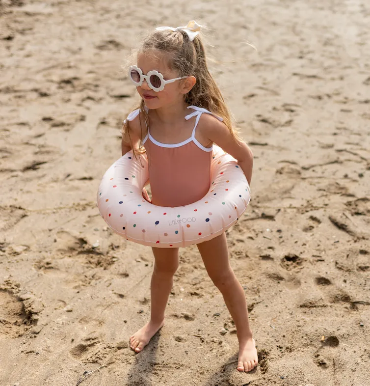 Tie-Strap One-Piece Swimsuit - Pineapple