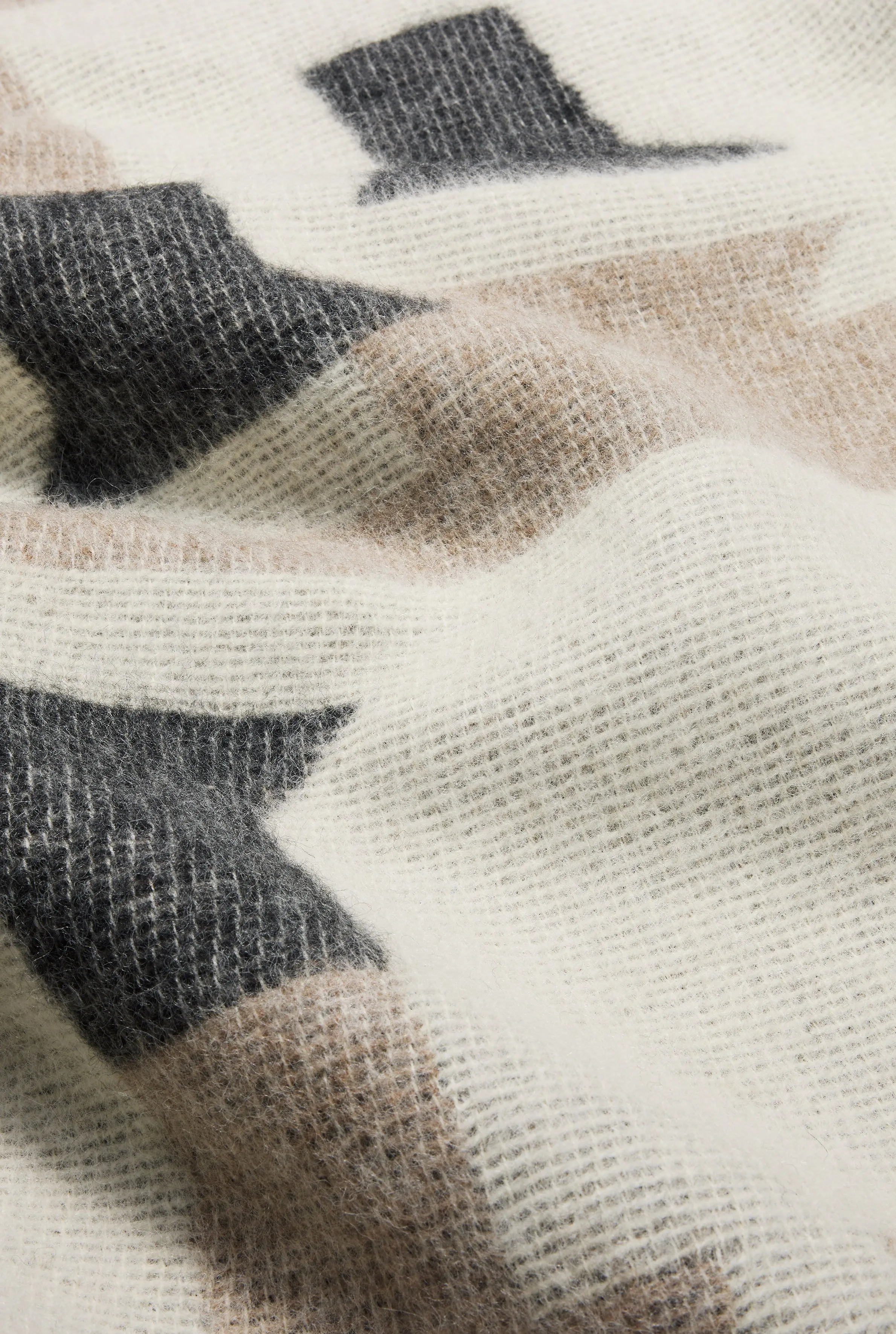 Wool Blanket "Moon Sheep" by Gabriela Scholl