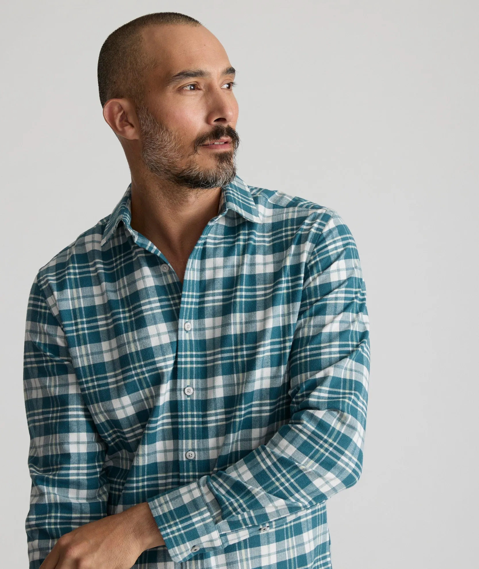 Wrinkle-Free Performance Flannel Ferney Shirt - FINAL SALE