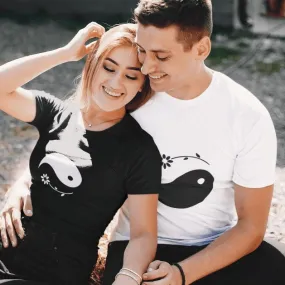 Yin Yang Anniversary Gift, Couple's Matching Set - Perfect Wedding Present